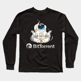 Bittorrent  Crypto coin Crytopcurrency Long Sleeve T-Shirt